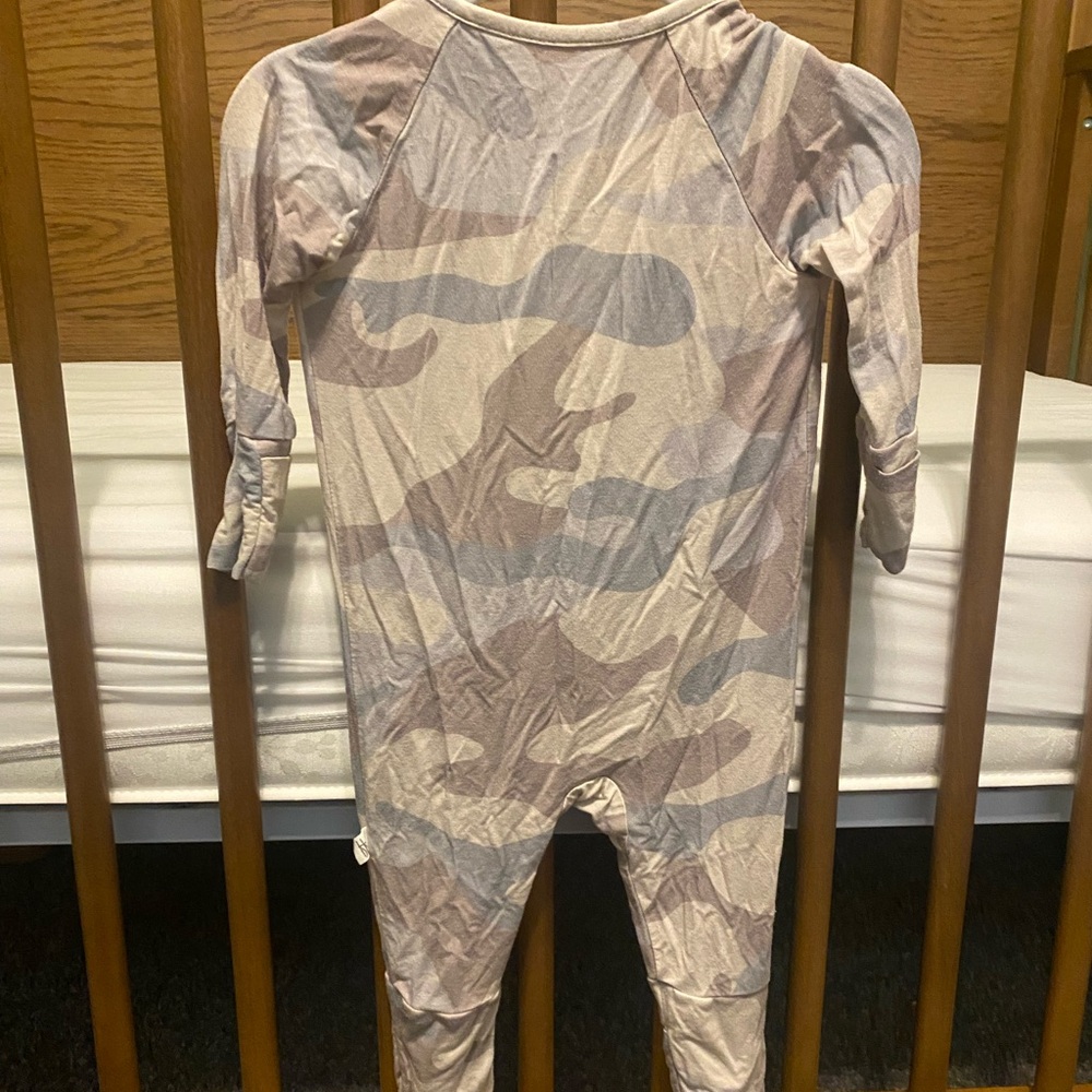 Forever French Bamboo PJs - Camouflage print - Picture 3 of 4